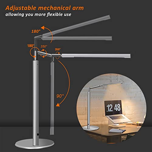 Desk Lamps for Home Office,Computer Screen Light, Computer Monitor Lamp, Screen Monitor Light for Eye Caring, e-Reading LED Task Lamp, Suitable for 24-32 inch Monitors