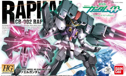 Bandai Hobby #69 Gundam Raphael HG Bandai Gundam 00 Action Figure