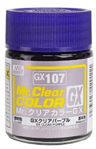 gx107 clear purple 18ml gsi mr. color gx