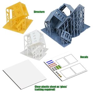 Outland Models Railway Layout Classic 2-Story City Shop Set B 1:160 N Scale