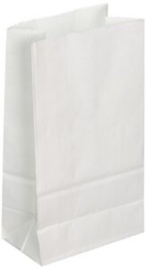 6lb white rainbow paper bags (100pcs/pack)