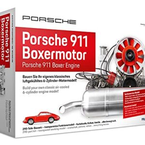 Franzis Porsche 911 Boxer Engine Model Kit - Porsche Museum Edition