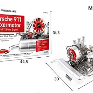 Franzis Porsche 911 Boxer Engine Model Kit - Porsche Museum Edition