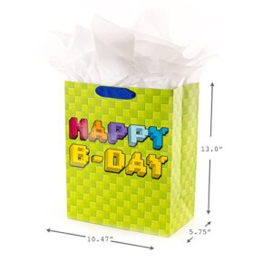 Hallmark 13" Large Birthday Gift Bag Bundle with Tissue Paper (Pack of 3: Monster Truck, Happy B-Day, Birthday Boy)