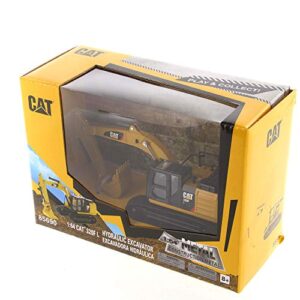 1:64 Scale Caterpillar 320F L Hydraulic Excavator - Construction Metal Series by Diecast Masters - 85690 - Play & Collect - with Functioning Boom - Made of Diecast Metal with Some Plastic Parts