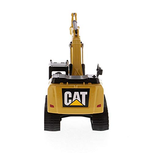 1:64 Scale Caterpillar 320F L Hydraulic Excavator - Construction Metal Series by Diecast Masters - 85690 - Play & Collect - with Functioning Boom - Made of Diecast Metal with Some Plastic Parts