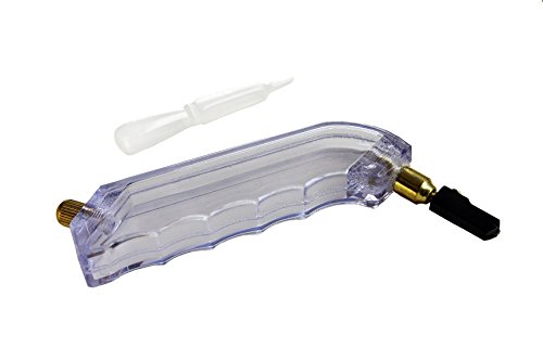 Professional Stained Glass Cutting Tool Pistol Grip Oil Feed Glass Cutter Cuts Windows, Mirrors and Oil Reservoir