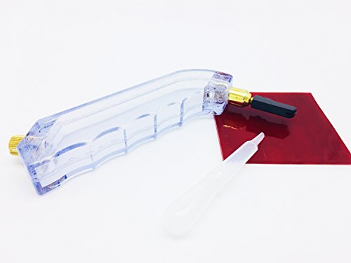 Professional Stained Glass Cutting Tool Pistol Grip Oil Feed Glass Cutter Cuts Windows, Mirrors and Oil Reservoir