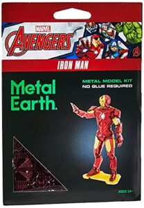 fascinations metal earth marvel iron man 3d metal model kit