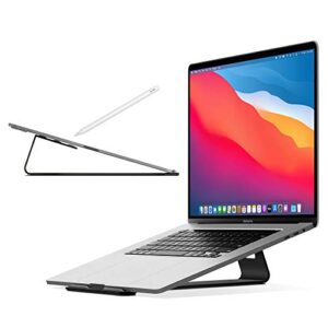twelve south parcslope for macbook, laptops and ipad pro | hybrid laptop typing stand and tablet desktop sketching wedge