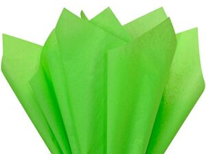 groovy green tissue paper 15 x 20-100 sheet pack premium high quality tissue a1 bakeru supplies made in usa