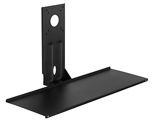 Mount-It! Monitor and Keyboard Wall Mount, Standing Workstation VESA Keyboard Tray Platform, 26 Inch Wide Platform with Surface for Mouse Pad (MI-7917)