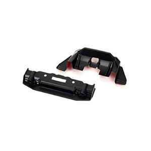 arrma 1/7 painted splitter and diffuser, black and red: felony 6s blx, ara410008