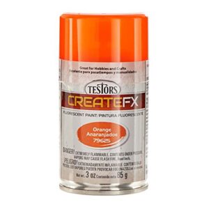 testor corp. fx fluorescent orange spray, 3oz