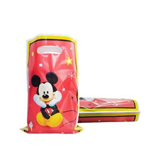 OULAIZ 30 pcs Mickey Gift Bags, Ideal for Mickey and Minnie Themed Party Supplies, Children's Birthday Gift Bags, Children's Snack Bags.