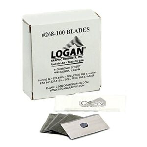 logan graphics 268-100 mat blade for use with logan framers edge elite series on 8 ply board only