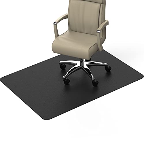 BUG HULL Office Chair Mat for Hardwood Floor, 48" x 36" Desk Chair Mat Hard Floor Protector, Anti-Slip, Multi-Purpose Chair Floor Mat for Desks, Office and Home