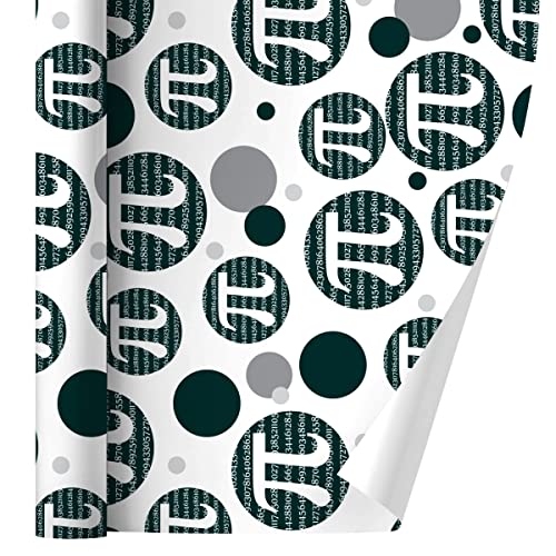 GRAPHICS & MORE Pi Math Geek Nerd 3.14 Gift Wrap Wrapping Paper Roll