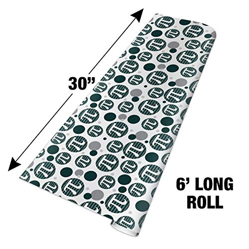 GRAPHICS & MORE Pi Math Geek Nerd 3.14 Gift Wrap Wrapping Paper Roll