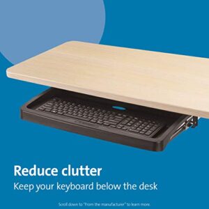 Kensington Underdesk Basic Keyboard Drawer (K60009US) , Black