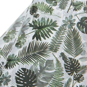 wrapaholic gift wrapping tissue paper – 24 sheets 19.7×27.5 inch tropical plam leaf print gift wrap paper bulk for packing, diy crafts