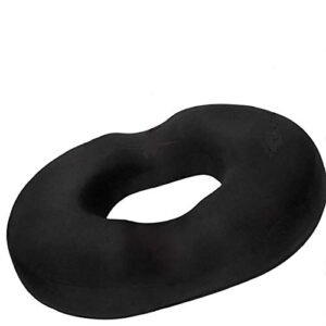 ziraki donut pillow tailbone seat cushion – orthopedic design | coccyx memory foam pillow contoured luxury comfort, pain relief for hemorrhoids, prostate, pregnancy, post natal sciatica surgery