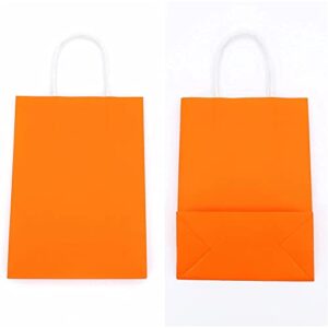 6 Pieces Kraft Paper Party Favor Gift Bags Small Size 6.3x8.6x3.15 with Handle for Christmas, Birthday, Wedding and Party Celebrations , Thanksgiving， Paper Bags, Shopping Bags, Kraft Bags, Retail Bags, Party Bags