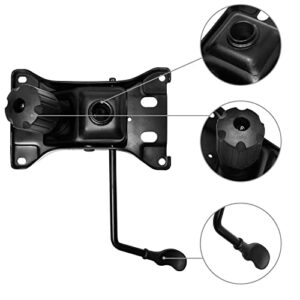 MySit Heavy Duty 500 LBs Office Chair Tilt Mechanism Replacement Parts, 5.9'' x 10.15" Mounting Holes Tilt Control Mechanism