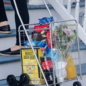 Helping Hand FQ39905 Stair Climber Folding Cart with Wheels and Handle