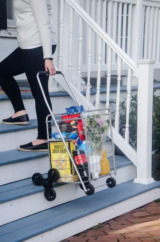 Helping Hand FQ39905 Stair Climber Folding Cart with Wheels and Handle