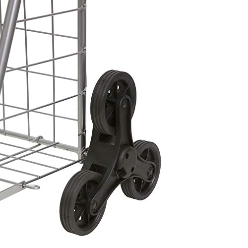 Helping Hand FQ39905 Stair Climber Folding Cart with Wheels and Handle