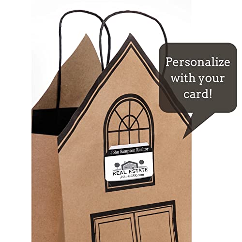 Welcome Home Bundle of 10 House Shaped Gift Bags