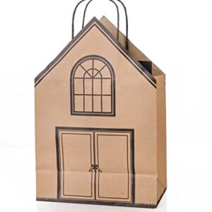 Welcome Home Bundle of 10 House Shaped Gift Bags