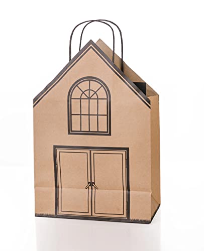 Welcome Home Bundle of 10 House Shaped Gift Bags