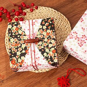 10 Sheets of Japanese Style Thickened Roller Gift Wrapping Paper for Christmas,Wedding,Birthday,Baby Shower,Valentine,Gift Box Packing DIY Craft,17.3" x 23.23" (Pink)