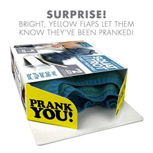 Prank Pack, Squat & Trat Prank Gift Box Prank Gift Box, Wrap Your Real Present in a Funny Authentic Prank-O Gag Present Box | Novelty Gifting Box for Pranksters