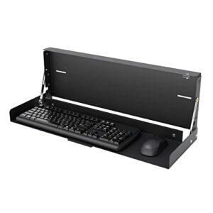 racksolutions full keyboard tray wallmount keyboard tray for full-size keyboards