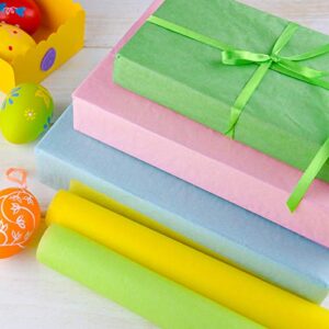 MIAHART Multicolor Tissue Paper Bulk 60 Sheet Assorted Wrapping Paper for Happy Easter Day DIY Crafts Birthday Party Packing Decoration (Multicolor 1)