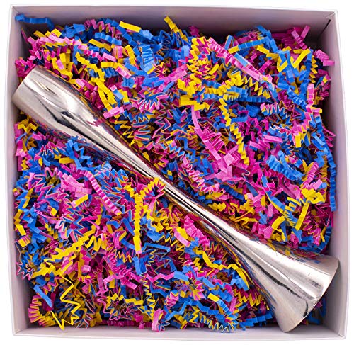 Stephanie Imports Made In USA Crinkle Cut (Zig Fill) Shredded Paper 2 lbs (Fiesta Mix)