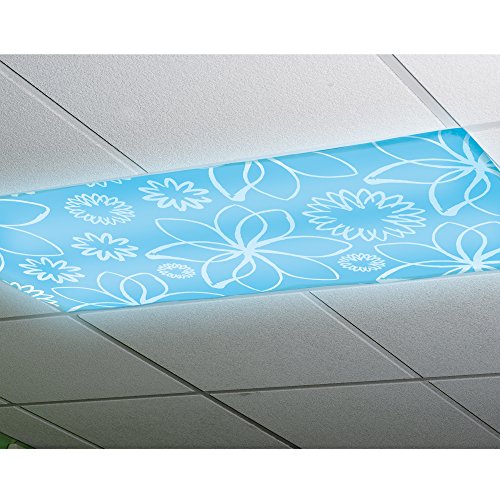 Educational Insights The Original Seasonal Themed Light Filters 3-Pack, Reduce Glare, Easy Setup for Office, Hospitals, Home & Classrooms