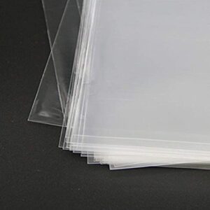 Muyindo 100 Pieces (9x12 Inch) Clear Plastic Bags for Packaging, Clothing & T-Shirts Strong Packing Self Adhesive Cellophane Bag