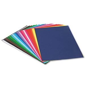 pacon® spectra® assorted color tissue pack, 12″ x 18″, 25 colors, pack of 100 sheets