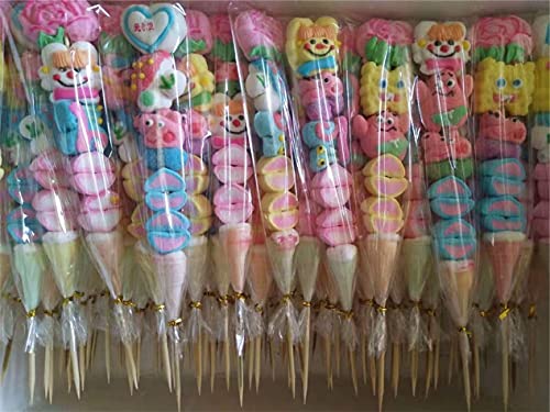 Tecbeauty 300pcs 3x11 Cellophane Bags Long Treat Bags Cello Goody Cookie Bags Clear with Colored Twist Ties for Gifts Party Favors