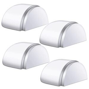 4 pieces floor door stopper no drill shower door stopper self adhesive door stoppers wall protectors acrylic door stoppers floor buffers wall buffers for protection of wall and furniture