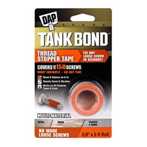 dap products tank bond thread stopper tape, orange