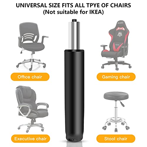 Office Chair Cylinder Replacement with Removal Tool-5.5 inches Adjust Heavy Duty Gas Lift Cylinder,Smooth,Noiseless(1000Lbs),Universal Size Fits Most Office Chair