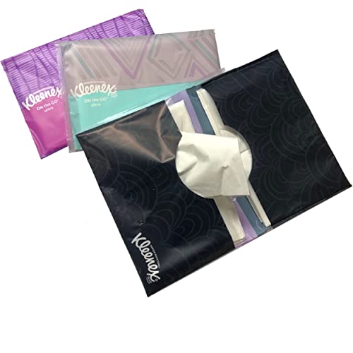 3 Pk Slim Pack Wallet Size (2 Pack) = 60 Tissues - Most Elegant Look of Any Portable Tissue Anywhere