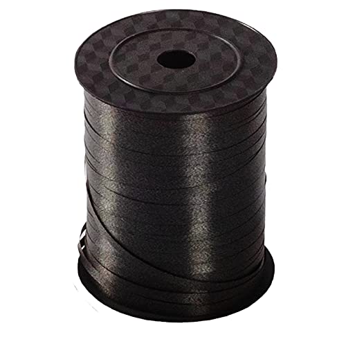 AimtoHome 500 Yards Black Curling Ribbon Balloon Ribbon Balloon Strings Gift Wrapping Ribbons for Wedding Birthday Party Balloons Decor Florist Flowers Decoration