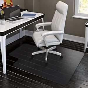 hynawin office chair mat for hard floors – 36”×47”,heavy duty clear wood/tile floor protector pvc transparent