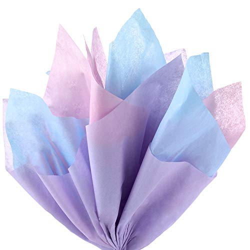 Hallmark Bulk Tissue Paper for Gift Wrapping (Pastel Rainbow, 8 Colors) 120 Sheets for Easter, Mothers Day, Birthdays, Gift Wrap, Crafts, DIY Paper Flowers, Tassel Garland and More